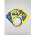 Geberit Fali WC-hez felfúró sablon