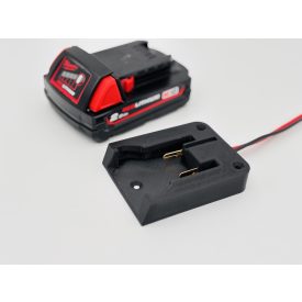 Milwaukee M18 akkumulátorhoz adapter