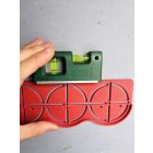 Szerelvénydoboz jelölő sablon