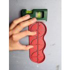 Szerelvénydoboz jelölő sablon